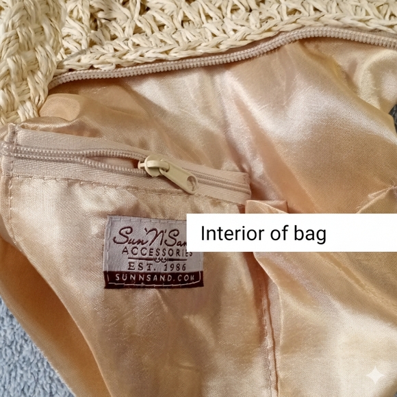 Boho Woven Straw Crossbody Bags, Lot Of TWO, NWOT - Picture 4 of 9